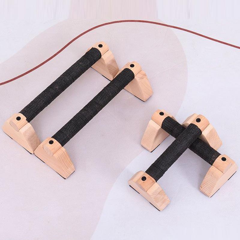 Push Up Board - Barra de calistenia de madera Paralletas