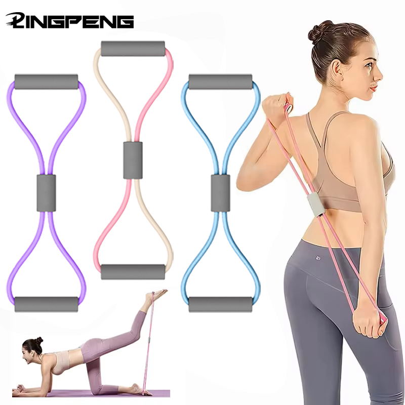 Yoga Fitness Resistance Band - Banda elástica para gimnasio en casa,