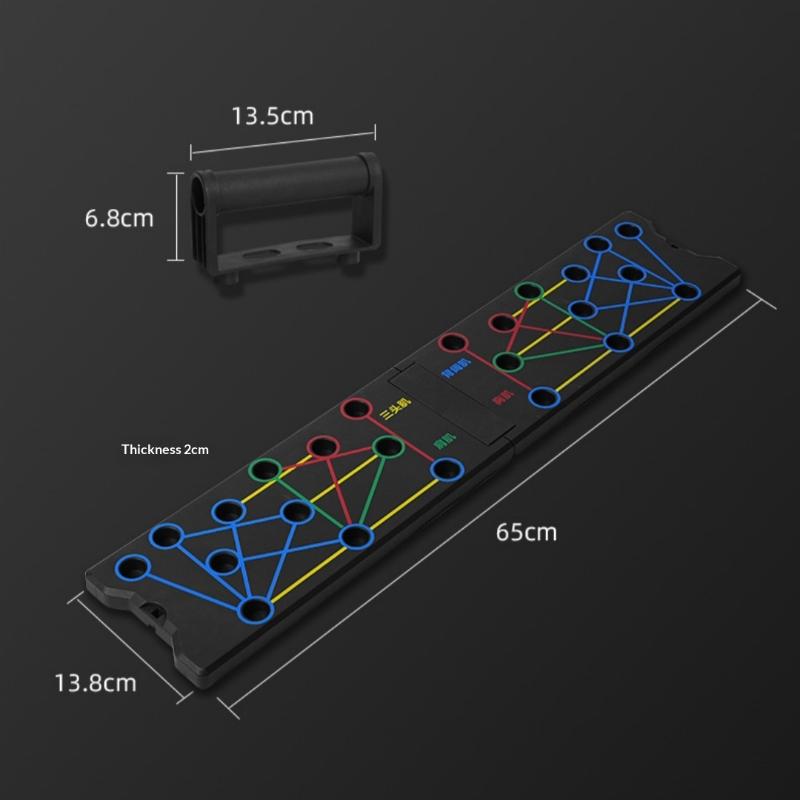 Push Up Board - Tabla de Flexiones Multifuncional para Gimnasio