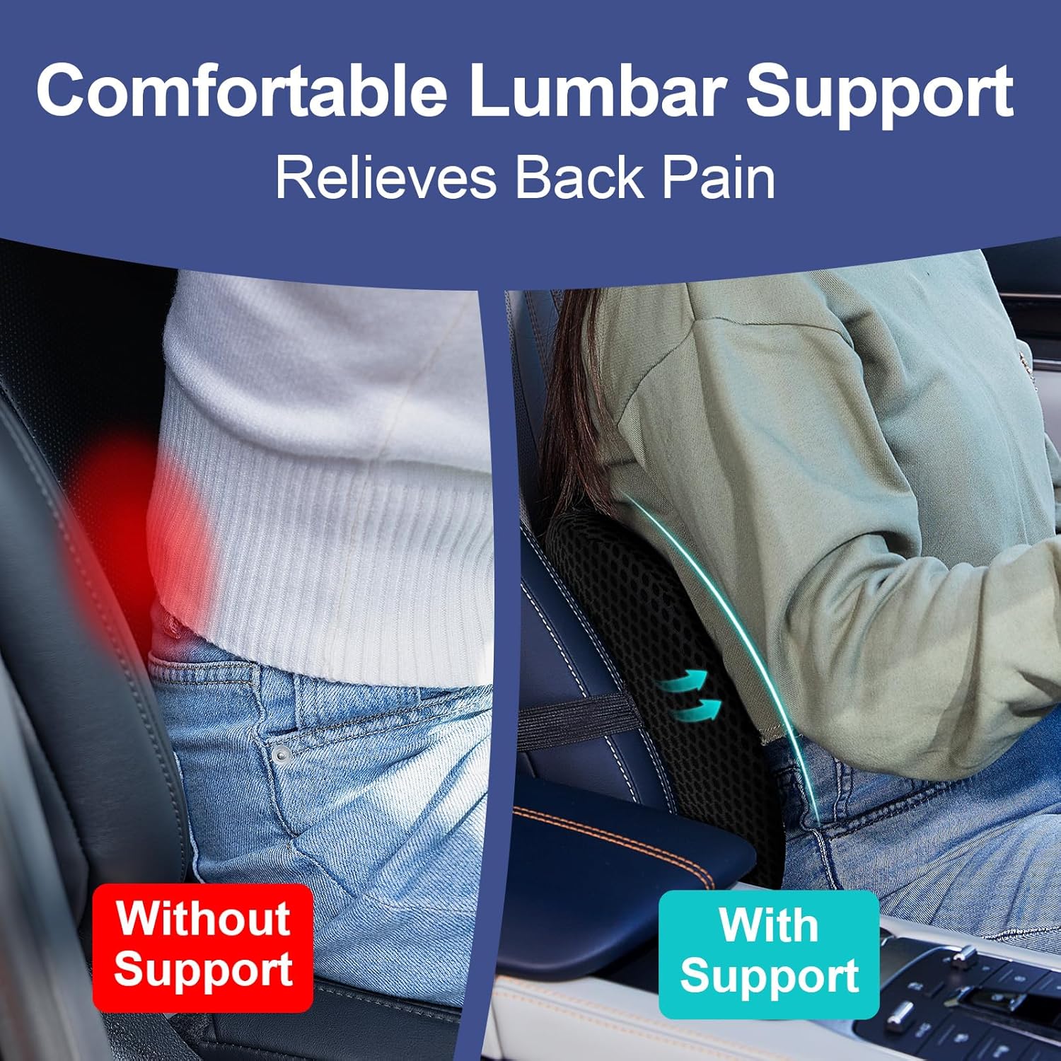 Almohada Ergonómica de Soporte - Posture Corrector Back reseña y precio
