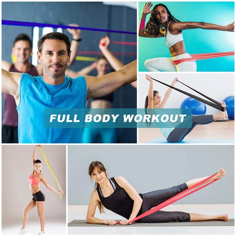 Bandas de Resistencia de Látex - Yoga Fitness Resistance Band reseña y precio