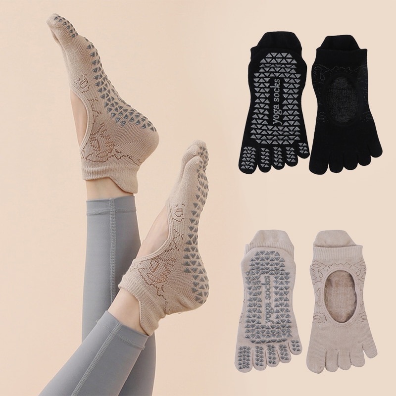 Calcetines antideslizantes con - Yoga Fitness Training reseña y precio