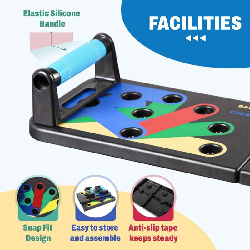 Tabla de Flexiones Plegable y  - Push Up Board reseña y precio