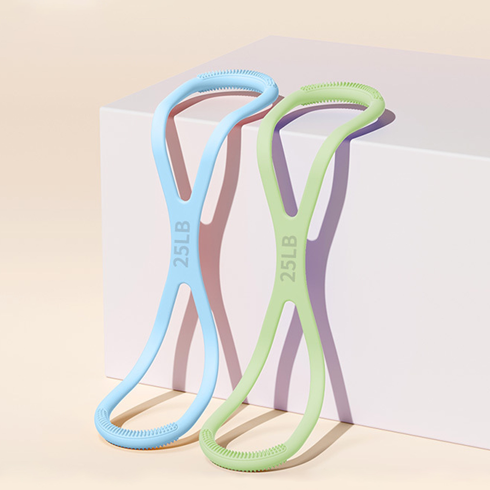 Figura 8 Banda de resistencia  - Yoga Fitness Resistance Band reseña y precio