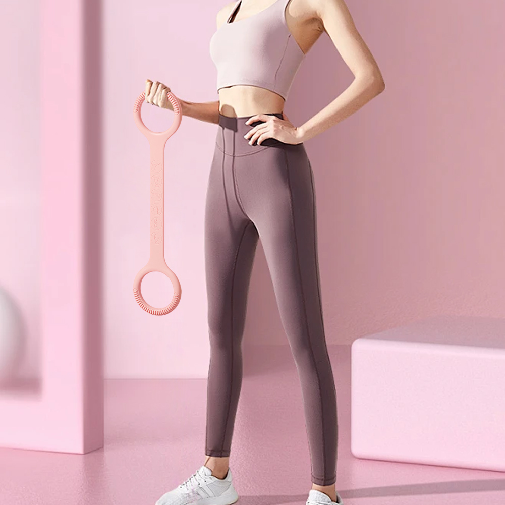 Figura 8 Banda de resistencia  - Yoga Fitness Resistance Band reseña y precio