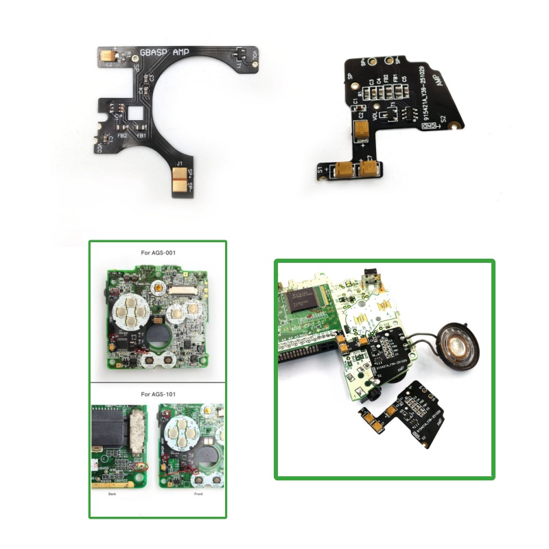 Amplificador para GBA SP/GBA A - Push Up Board reseña y precio
