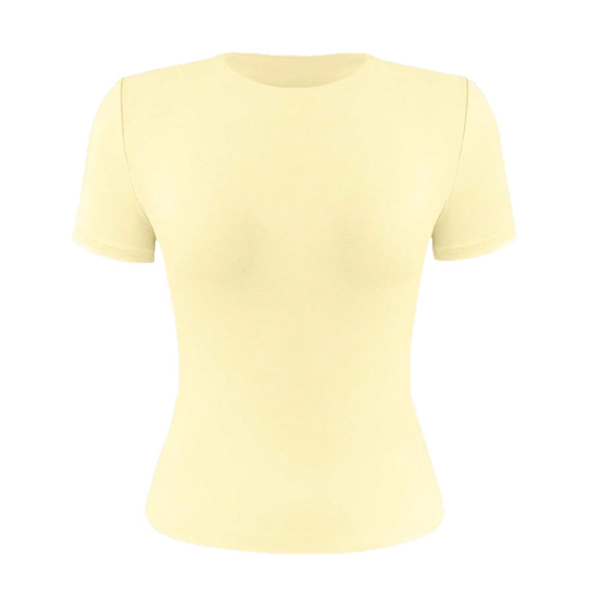 Camiseta de manga corta con cu - Yoga Fitness Training reseña y precio