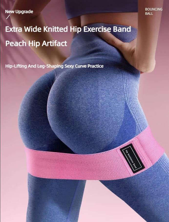 3 Bandas Elásticas de Tela par - Yoga Fitness Resistance Band reseña y precio