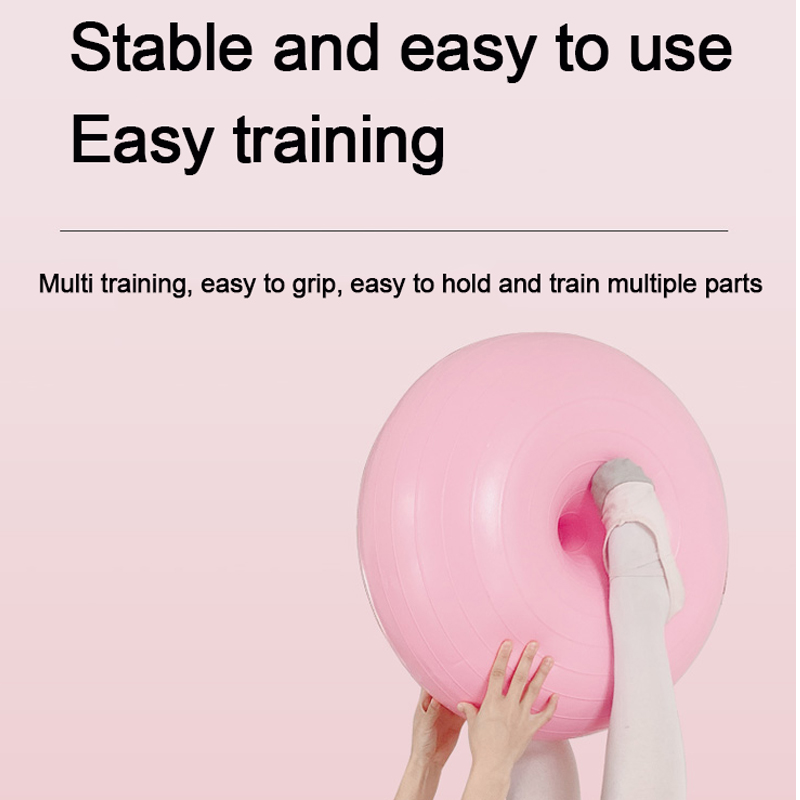 Pelota de Yoga Donut gruesa a  - Yoga Fitness Apple reseña y precio
