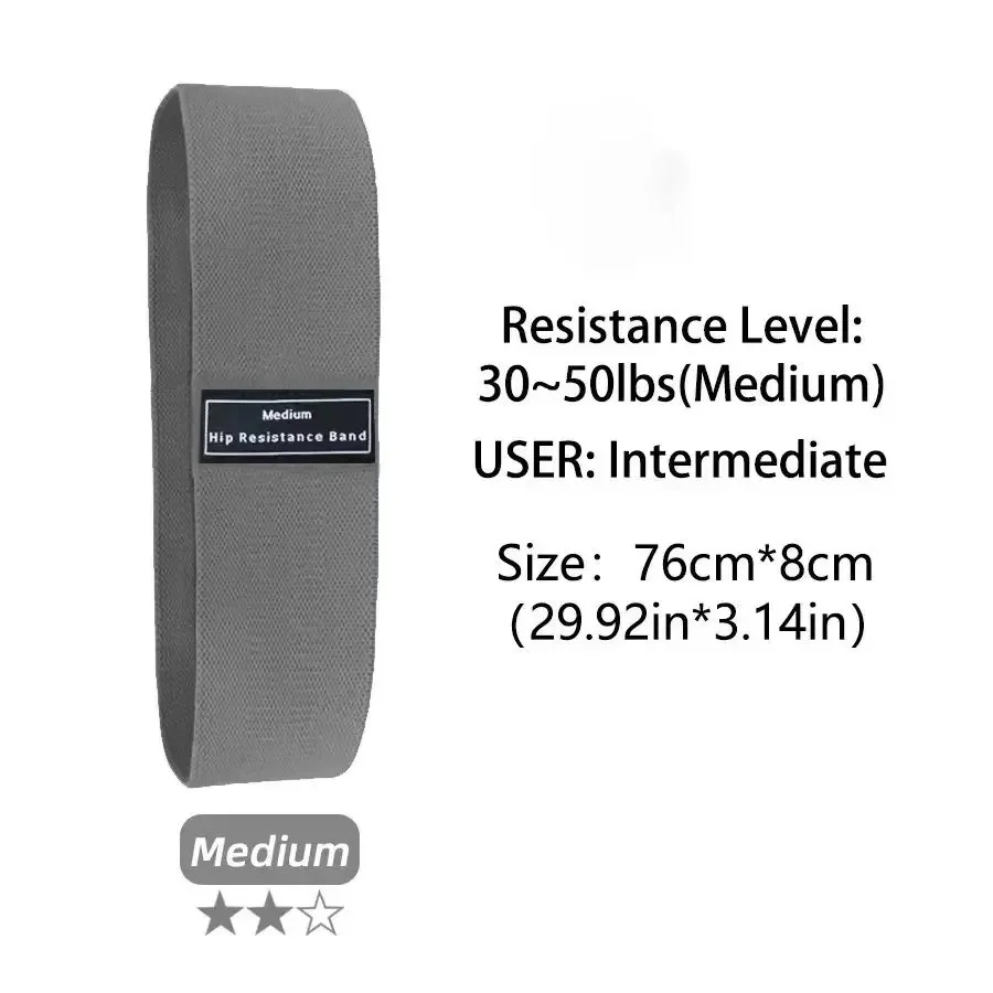 Bandas de resistencia de tela  - Yoga Fitness Resistance Band reseña y precio