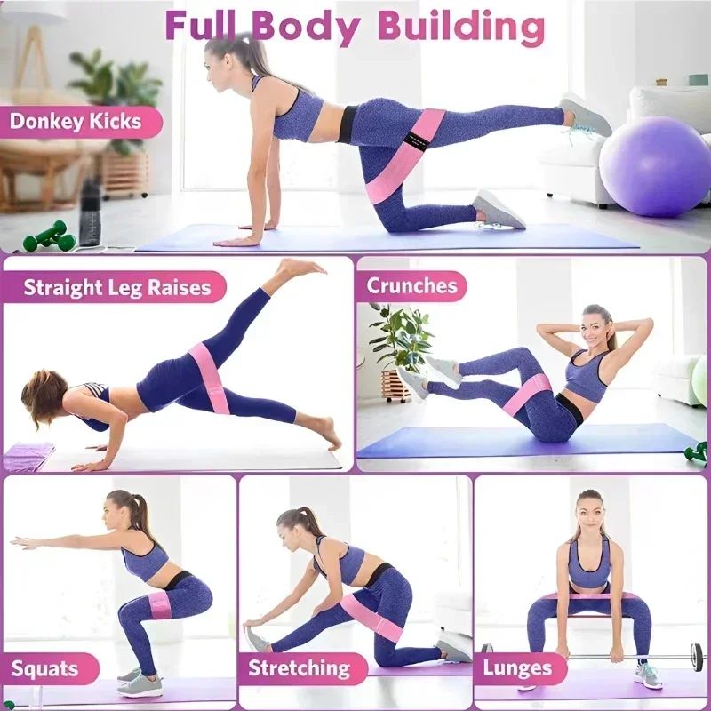 Bandas Elásticas de Resistenci - Yoga Fitness Resistance Band reseña y precio