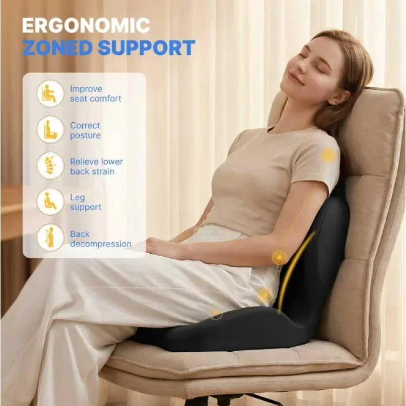 Cojín de asiento para el cócci - Posture Corrector Back reseña y precio