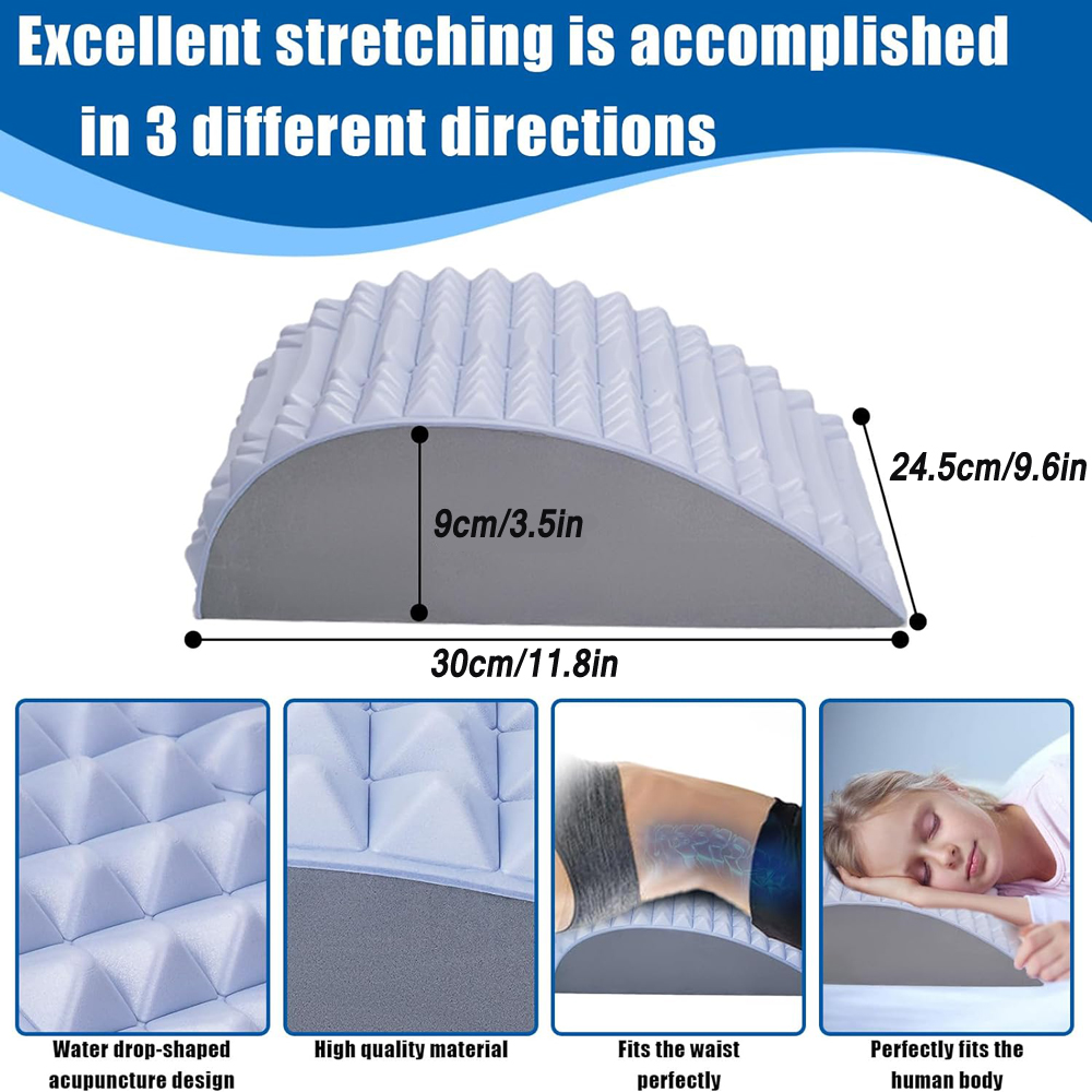 Almohada para estirar la espal - Posture Corrector Back reseña y precio