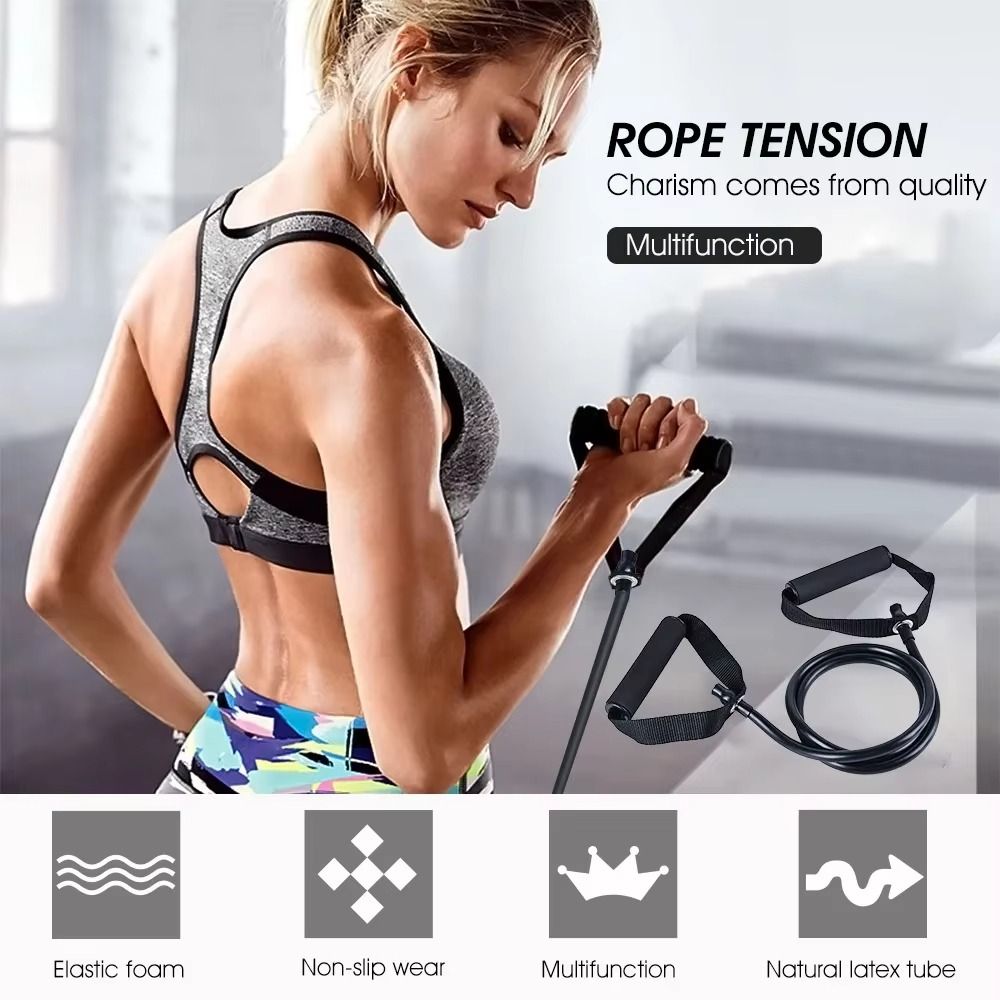Bandas de Resistencia con Asas - Yoga Fitness Resistance Band reseña y precio