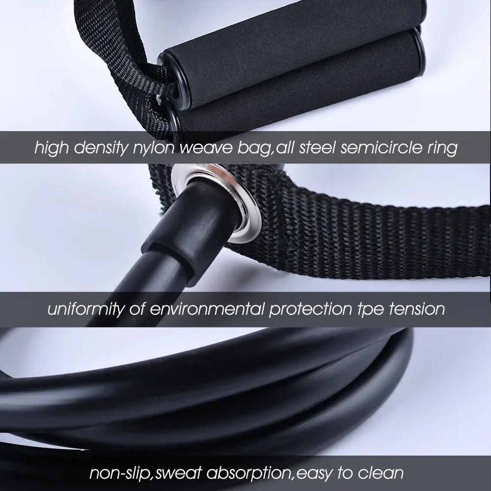 Bandas de Resistencia con Asas - Yoga Fitness Resistance Band reseña y precio